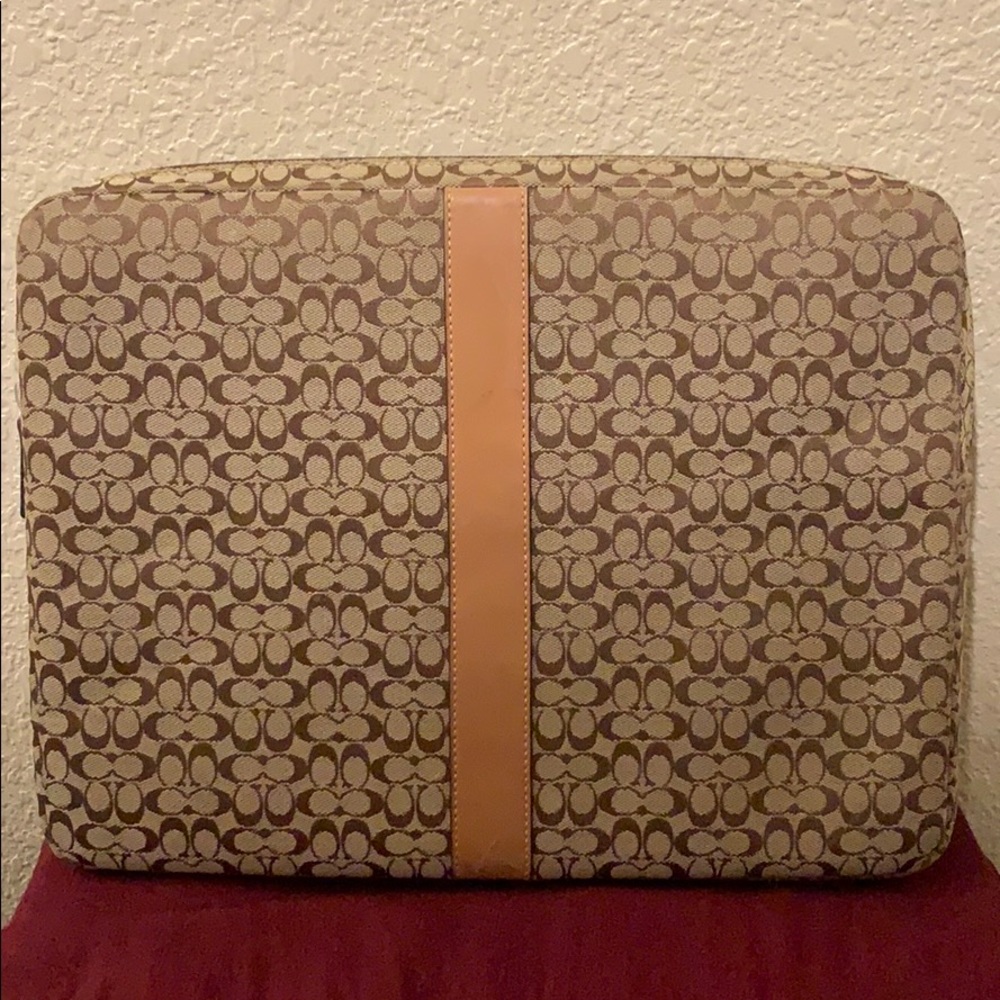 COACH 13 1/2 inch laptop case